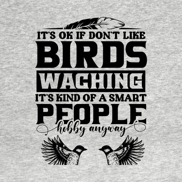 Birdwatching Hobby Design by mieeewoArt